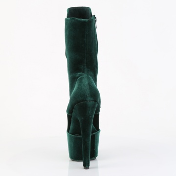 Pleaser Platform Shoes FLAM1045VEL/EMGN/M - Img 5