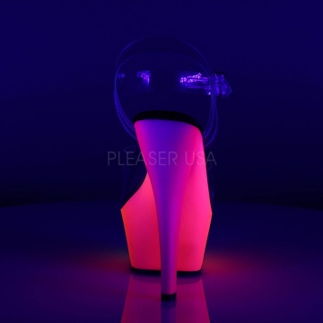 Pleaser RAINBOW-208UV Clr/Neon Multi
