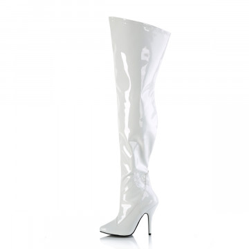 Pleaser SEDUCE-3000WC Wht Str Pat