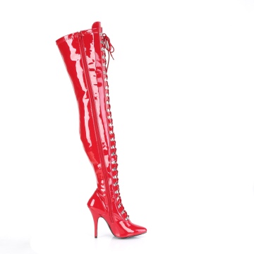 Pleaser SEDUCE-3024 Red Pat