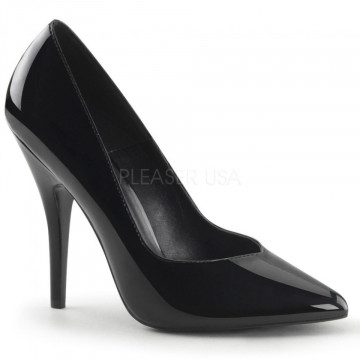 Pleaser SEDUCE-420V Blk Pat
