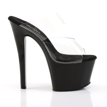 Pleaser SKY-302 Clr/Blk