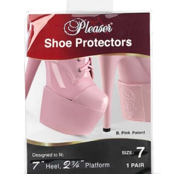Pleaser SP-7H-BP PLEASER Shoe Protectors 8us 38eu for 7" Heels SUBITO