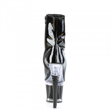 Pleaser SPECTATOR-1021 Blk Pat/Clr-Blk