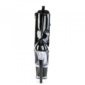 Pleaser SPECTATOR-1040 Blk Pat/Clr-Blk