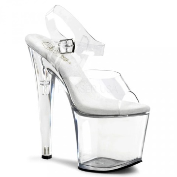 Pleaser TABOO-708C modello unico Argento cromato nuemro 36eu - Img 2