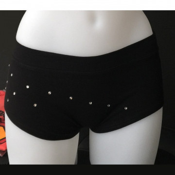 Point out Short L Pole ATTRACTIVE nero swarovski S