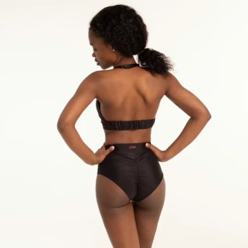 Polerina wear, Bottom Bikini - Lycra Black Mat S
