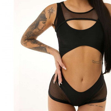 Polerina Wear - JUMP Suite exclusive model Black Subito xs