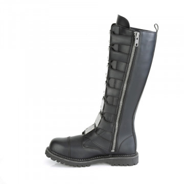 Stivali Demonia RIOT-21MP Blk Vegan Leather - 9us 41eu