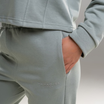 SUPREME JERSEY LOGO JOGGERS PISTACHIO Paradise Chick
