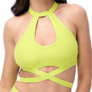 Bandurska Design - PORTUGAL - SET top + short tessuto a coste