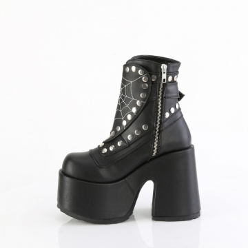 Demonia Cult CAMEL-70 Blk Vegan Leather - Img 3