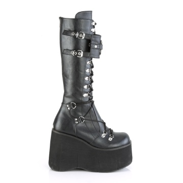 Demonia Cult KERA-200 Blk Vegan Leather