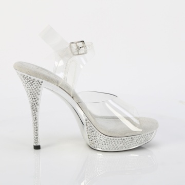 Fabulicious ATHENA-508 Clr/Slv Chrome