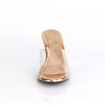 Fabulicious BELLE-301 Clr-Rose Gold/Clr
