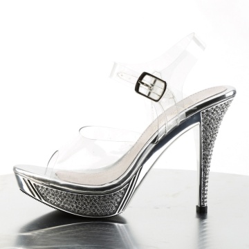 Fabulicious ELEGANT-408 Clr/Slv Chrome