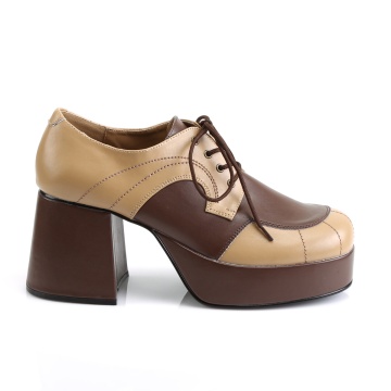 Funtasma JAZZ-06 Tan-Brown Pu