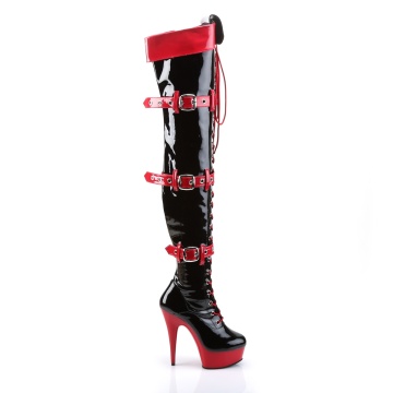 Funtasma MEDIC-3028 Blk-Red Pat/Red