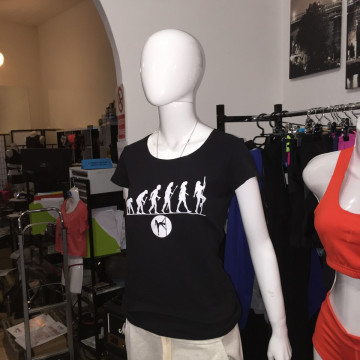 Ipole Maglietta Viola T-shirt Evo Pole sport danza running