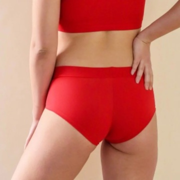 MADEMOISELLE SPIN - SHORT VIVA PASSION ROUGE M