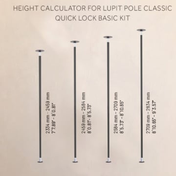 PALI POLE DANCE ITALIA NERO GRIP