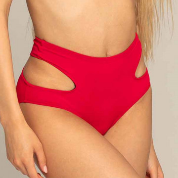 Paradise chick OPENCUT SHORT RED-CORAL