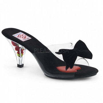 Pin Up Couture Single Soles BEL301BOW/C-B/C