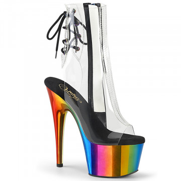 Pleaser ADORE-1018RC Clr/Rainbow Chrome