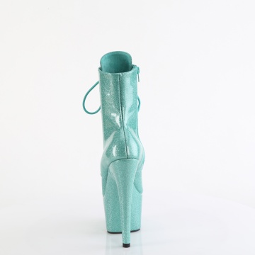 Pleaser ADORE-1020GP Aqua Glitter Pat/M