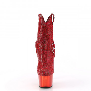 Pleaser ADORE-1029CHRS Red RS/Red Chrome
