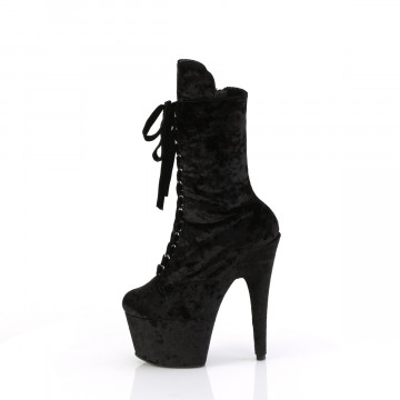 Pleaser ADORE-1045VEL Blk Velvet/Blk Velvet