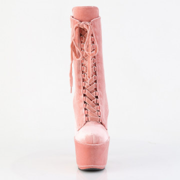 Pleaser ADORE-1045VEL Dusty Pink Velvet/M
