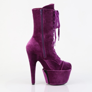 Pleaser ADORE-1045VEL Purple Velvet/Purple Velvet