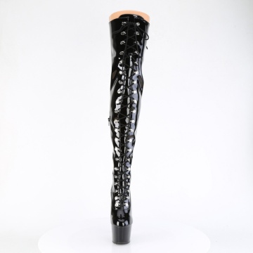 Stivale nero lucido  Pleaser ADORE-3022 subito 7us 37eu