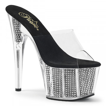 Pleaser ADORE-701SRS Clr/Blk SRS