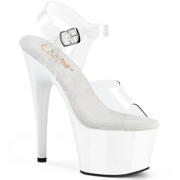Pleaser ADORE-708 Clr/Wht