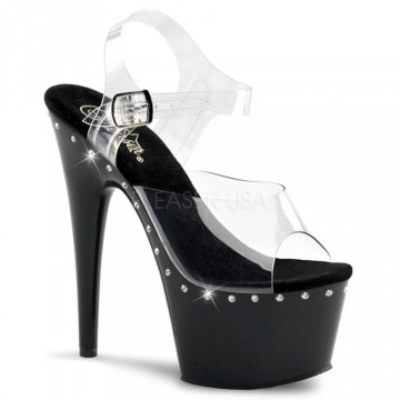 Pleaser ADORE-708LS Clr/Blk