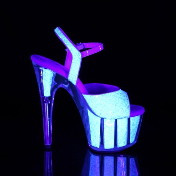 Pleaser ADORE-710UVG Neon Opal Glitter/Neon Opal Glitter
