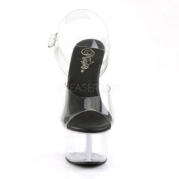 Pleaser ASPIRE-608 Clr-Blk/Clr