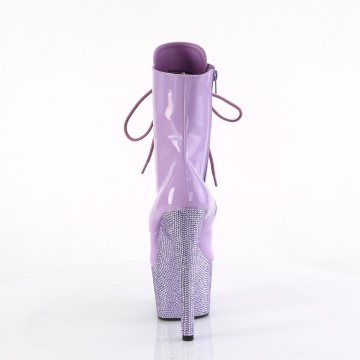 Pleaser BEJEWELED-1020-7 Lavender Holo Pat/Lavender RS