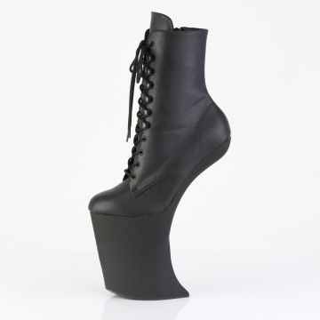 Pleaser BEWITCHED-1020 Blk Faux Leather/Blk Matte