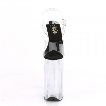 Pleaser BEYOND-008 Clr-Blk/Clr