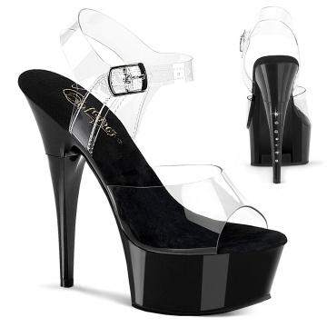 Pleaser CAPTIVA-608 Clr/Blk
