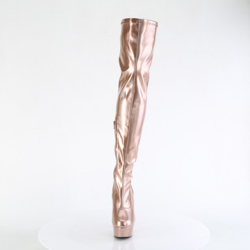 Pleaser DELIGHT-3000HWR Rose Gold Hologram Pu/M