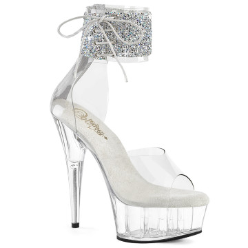 Pleaser DELIGHT-624RS-02 Clr-Slv AB RS/Clr