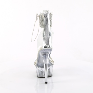 Pleaser DELIGHT-627RS Clr-Slv/Clr