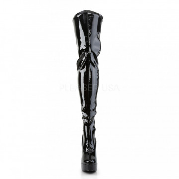 Pleaser ELECTRA-3000Z Blk Str Pat