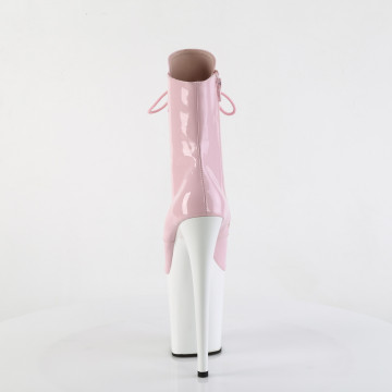 Pleaser FLAMINGO-1020 B. Pink Pat/Wht