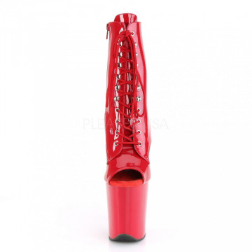 Pleaser FLAMINGO-1021 Red Pat/Red